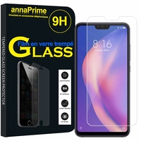 Xiaomi Mi 8 Lite/ Mi8 Youth/ Mi 8X 6.26" M1808D2TE/ M1808D2TC (non compatible Xiaomi Mi 8 SE 5.88"/ Mi 8 6.21"/ Mi 8 Pro): 1 Film de protection d'écran Verre Trempé