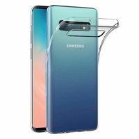 Samsung Galaxy S10 6.1" (non compatible Galaxy S10 5G 6.7"/ S10+ 6.4"/ S10e 5.8"): Accessoire Housse Etui Coque gel UltraSlim et Ajustement parfait - TRANSPARENT