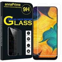 Samsung Galaxy A30 SM-A305F 6.4" [Les Dimensions EXACTES du telephone: 158.5 x 74.5 x 7.7 mm]: 1 Film de protection d'écran Verre Trempé