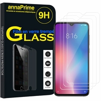 Xiaomi Mi 9 SE/ Mi9 SE 5.97" (non compatible Xiaomi Mi 9/ Mi 9 Explorer 6.39"): Lot / Pack de 3 Films de protection d'écran Verre Trempé