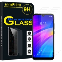 Xiaomi Redmi 7 6.26": Lot / Pack de 3 Films de protection d'écran Verre Trempé