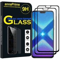 Huawei Honor View 10 Lite 6.5" JSN-L11/ JSN-L21/ JSN-L22/ JSN-L23/ JSN-L42 (non compatible Honor View 10 5.99"): Lot / Pack de 2 Films de protection d'écran Verre Trempé