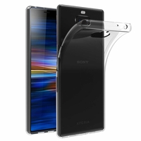 Sony Xperia 10/ Xperia XA3 6.0" I3113 I4113 I4193 I3123 (non compatible Xperia 10 Plus 6.5") [Les Dimensions EXACTES du telephone: 155.7 x 68 x 8.4 mm]: Accessoire Housse Etui Coque gel UltraSlim et Ajustement parfait - TRANSPARENT
