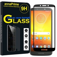 Motorola Moto E5/ Moto E (5th Gen) XT1944 5.7" (non compatible Moto E5 Plus/ Moto E5 Play): 1 Film de protection d'écran Verre Trempé