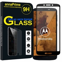Motorola Moto G6 Play XT1922 5.7" (non compatible Moto G6/ G6 Plus): 1 Film de protection d'écran Verre Trempé