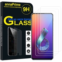 Asus Zenfone 6 ZS630KL 6.4"/ Zenfone 6z/ Zenfone 6 2019/ ASUS_I01WD: Lot / Pack de 3 Films de protection d'écran Verre Trempé