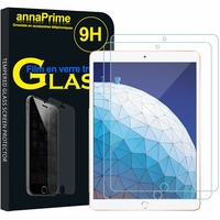 Apple iPad Pro 10.5 (2017) 10.5" A1701 A1709 A1852 (non compatible iPad Pro 12.9 (2017)): Lot / Pack de 2 Films de protection d'écran Verre Trempé