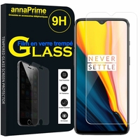 OnePlus 7 6.41" GM1901 (non compatible OnePlus 7 Pro 6.67") [Les Dimensions EXACTES du telephone: 157.7 x 74.8 x 8.2 mm]: 1 Film de protection d'écran Verre Trempé