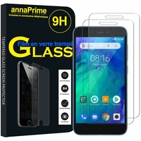 Xiaomi Redmi Go 5.0" [Les Dimensions EXACTES du telephone: 140.4 x 70.1 x 8.4 mm]: Lot / Pack de 2 Films de protection d'écran Verre Trempé