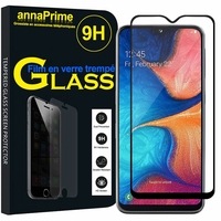 Samsung Galaxy A20E/ A20e Dual SIM 5.8" SM-A202F/ SM-A202F/DS (non compatible Galaxy A20 6.4"): 1 Film de protection d'écran Verre Trempé