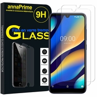 Wiko View3 LITE/ View 3 Lite 6.09" (non compatible Wiko View 3 6.26"/ View 3 PRO 6.3"): Lot / Pack de 2 Films de protection d'écran Verre Trempé