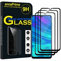 Huawei Enjoy 9S 6.21" POT-AL00a TL00a (non compatible Huawei Enjoy 9 6.26"/ Enjoy 9E 6.09"/ Enjoy 9 Plus 6.5"): Lot / Pack de 3 Films de protection d'écran Verre Trempé