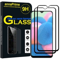 Samsung Galaxy A30S 6.4" SM-A307F A307FN A307G A307GN A307GT A307YN [Les Dimensions EXACTES du telephone: 158.5 x 74.7 x 7.8 mm]: Lot / Pack de 2 Films de protection d'écran Verre Trempé