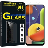 Samsung Galaxy A50S 6.4" SM-A507FN A507FN/DS [Les Dimensions EXACTES du telephone: 158.5 x 74.5 x 7.7 mm]: 1 Film de protection d'écran Verre Trempé