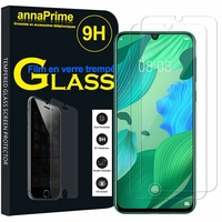 Huawei Nova 5/ Nova 5 Pro 6.39" SEA-AL00 AL10 TL10 TL00 (non compatible Huawei Nova 5i 6.4"/ Nova 5i Pro 6.26"): Lot / Pack de 2 Films de protection d'écran Verre Trempé