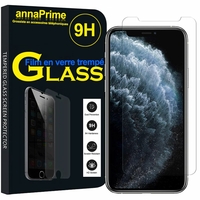 Apple iPhone 11 Pro 5.8" A2215 A2160 A2217 (non compatible iPhone 11 6.1"/ iPhone 11 Pro Max 6.5"): 1 Film de protection d'écran Verre Trempé