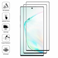 Samsung Galaxy Note10/ Note 10 5G 6.3" SM-N970F N970U N970U1 N9700 N970W N9700 N970N N971U N971N: Lot/ Pack de 2 Films en Verre Trempé Bord Incurvé Resistant