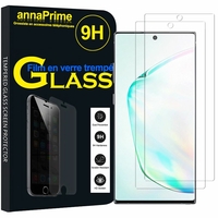 Samsung Galaxy Note10/ Note 10 5G 6.3" SM-N970F N970U N970U1 N9700 N970W N9700 N970N N971U N971N: Lot / Pack de 2 Films de protection d'écran Verre Trempé