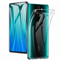 Xiaomi Redmi Note 8 Pro 6.53" 2015105, M1906G7I (non compatible Xiaomi Redmi Note 8 6.3"): Accessoire Housse Etui Coque gel UltraSlim et Ajustement parfait - TRANSPARENT