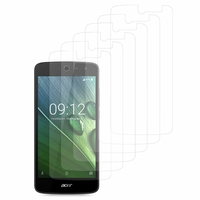 Acer Liquid Zest Z525/ Zest 4G Z528 5.0": Lot / Pack de 6x Films de protection d'écran clear transparent