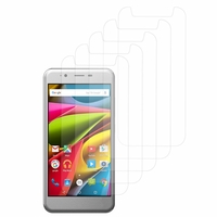 Archos 50 Cobalt 5.0": Lot / Pack de 5x Films de protection d'écran clear transparent