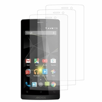 Archos 50 Diamond: Lot / Pack de 3x Films de protection d'écran clear transparent