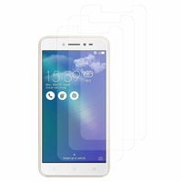 Asus Zenfone Live ZB501KL 5.0"/ Zenfone 3 Go (non compatible Zenfone Go ZB500KL): Lot / Pack de 3x Films de protection d'écran clear transparent