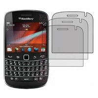 BlackBerry Bold Touch 9900/ Dakota/ Magnum/ Bold Touch 9930/ Montana: Lot / Pack de 3x Films de protection d'écran clear transparent