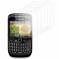 Blackberry Curve 8520/ Curve 3G 9300: Lot / Pack de 6x Films de protection d'écran clear transparent