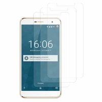 DOOGEE F7 4G LTE 5.5" (non compatible Doogee F7 Pro 5.7"): Lot / Pack de 3x Films de protection d'écran clear transparent