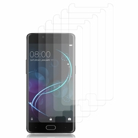 DOOGEE Shoot 1 4G 5.5": Lot / Pack de 5x Films de protection d'écran clear transparent