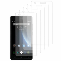 DOOGEE X5/ X5C/ X5S/ X5 Pro: Lot / Pack de 5x Films de protection d'écran clear transparent