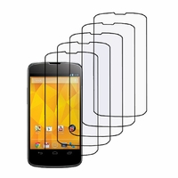 Google Nexus 4 E960/ Mako: Lot / Pack de 5x Films de protection d'écran clear transparent