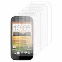 HTC One SV/ T528T CDMA: Lot / Pack de 5x Films de protection d'écran clear transparent