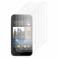 HTC Desire 310: Lot / Pack de 5x Films de protection d'écran clear transparent