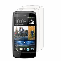HTC Desire 500/ Dual Sim: Lot / Pack de 2x Films de protection d'écran clear transparent