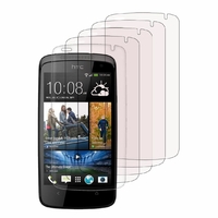HTC Desire 500/ Dual Sim: Lot / Pack de 5x Films de protection d'écran clear transparent