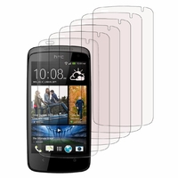 HTC Desire 500/ Dual Sim: Lot / Pack de 6x Films de protection d'écran clear transparent