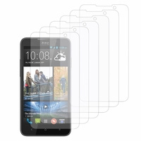 HTC Desire 516 dual sim: Lot / Pack de 6x Films de protection d'écran clear transparent