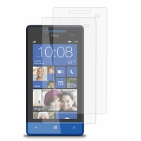 HTC Windows Phone 8S: Lot / Pack de 2x Films de protection d'écran clear transparent