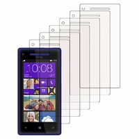 HTC Windows Phone 8X: Lot / Pack de 6x Films de protection d'écran clear transparent
