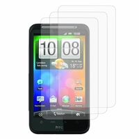 HTC Desire HD/ Ace G10: Lot / Pack de 3x Films de protection d'écran clear transparent