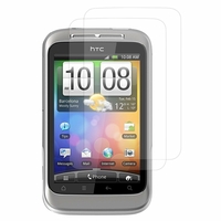 HTC Wildfire S G13/ PG76110: Lot / Pack de 2x Films de protection d'écran clear transparent