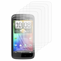 HTC Sensation G14/ Pyramid 4G: Lot / Pack de 5x Films de protection d'écran clear transparent