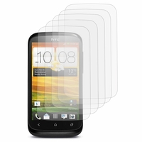 HTC Desire X T328E/ G7X: Lot / Pack de 5x Films de protection d'écran clear transparent