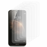 Huawei G8/ GX8/ G7 Plus (non compatible Huawei Ascend G7): Lot / Pack de 5x Films de protection d'écran clear transparent