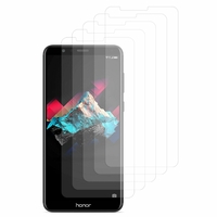 Huawei Honor 7X 5.93" BND-L21/ L22/ L24/ AL10/ TL10: Lot / Pack de 5x Films de protection d'écran clear transparent