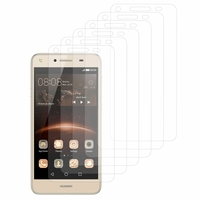 Huawei Y5II/ Y5 2/ Honor 5/ Honor Play 5/ Honor 5 Play: Lot / Pack de 6x Films de protection d'écran clear transparent