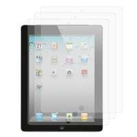 Apple iPad 2/ 3 (nouvel iPad) /4 Retina: Lot / Pack de 3x Films de protection d'écran clear transparent