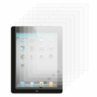 Apple iPad 2/ 3 (nouvel iPad) /4 Retina: Lot / Pack de 6x Films de protection d'écran clear transparent